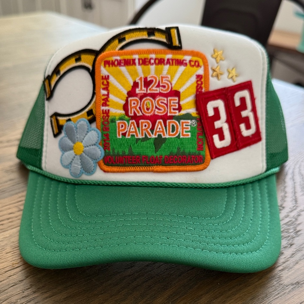 OTTO Green Mesh Trucker Hat